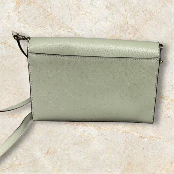 Kate Spade Carson Convertible Crossbody Sage Green NWOT - Picture 3 of 10